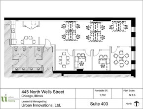 445 N Wells St, Chicago, IL for lease Floor Plan- Image 2 of 12