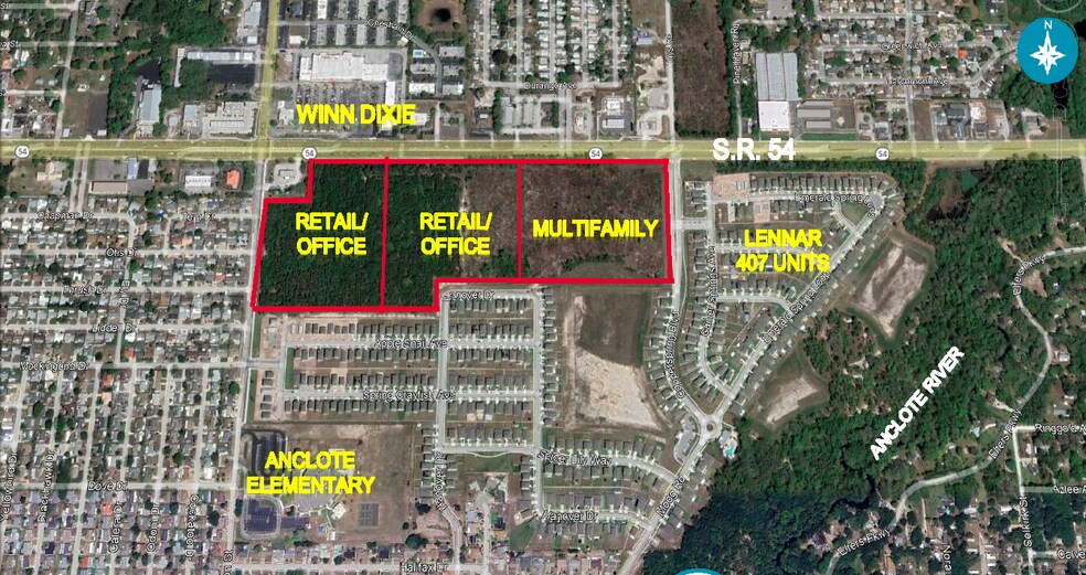 6022 State Road 54, New Port Richey, FL à vendre - Photo du bâtiment - Image 1 de 1