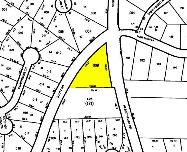 9570 Nesbit Ferry Rd, Alpharetta, GA à louer - Plan cadastral - Image 3 de 11