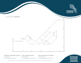 1000 Parkwood Cir SE, Atlanta, GA à louer Plan d  tage- Image 1 de 1