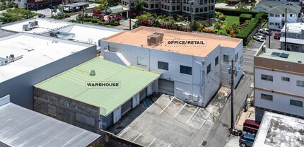1079-1085 S Beretania St, Honolulu, HI - AERIAL  map view