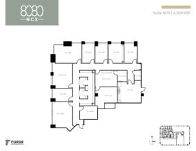 8080 N Central Expy, Dallas, TX à louer Plan d’étage- Image 1 de 1