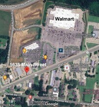 5635 Main St, Zachary, LA - Aerial  map view