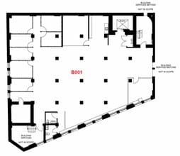 334-346 King St E, Toronto, ON à louer Plan d’étage- Image 1 de 4