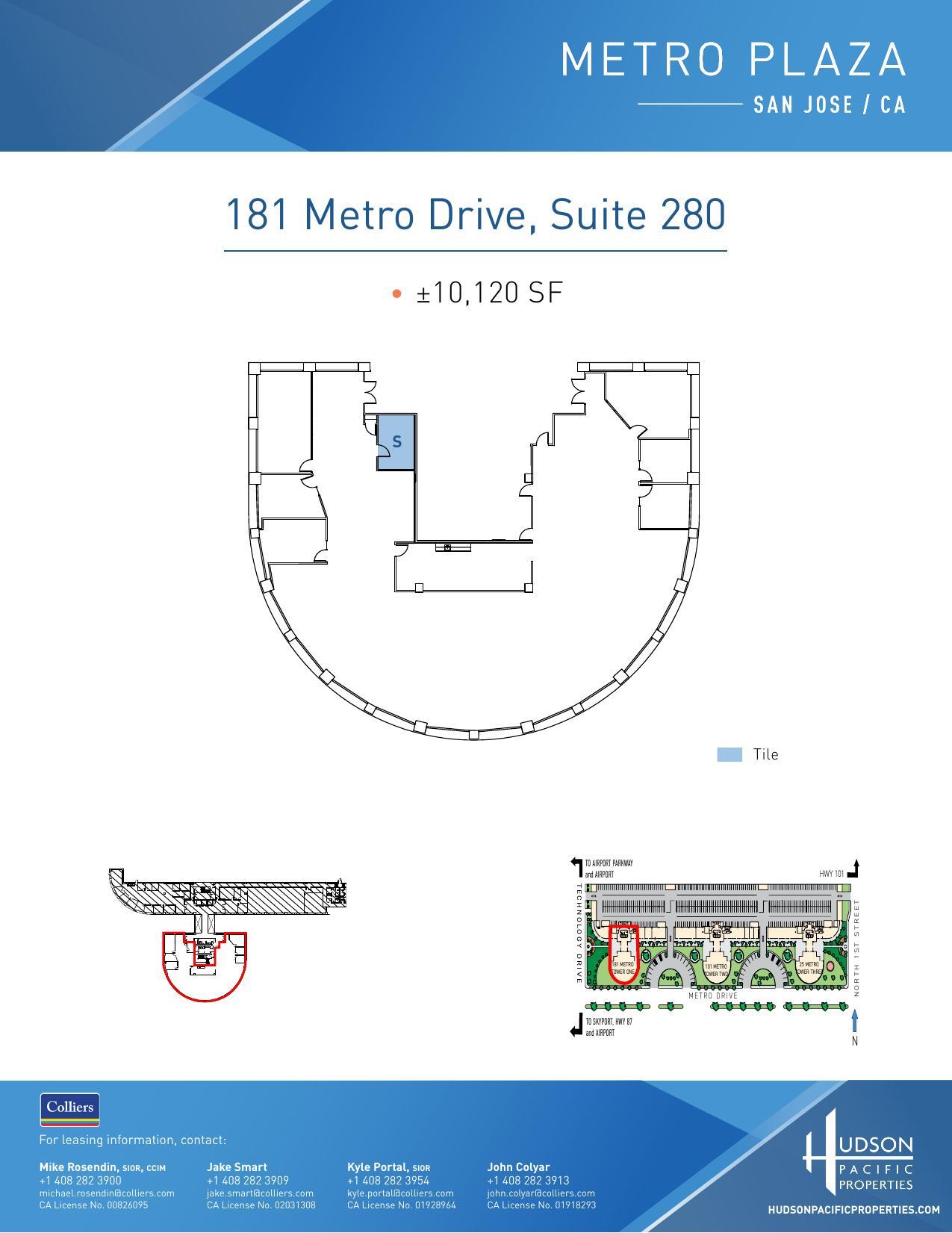 25 Metro Dr, San Jose, CA for lease Floor Plan- Image 1 of 1