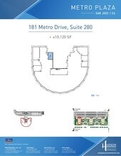 25 Metro Dr, San Jose, CA for lease Floor Plan- Image 1 of 1