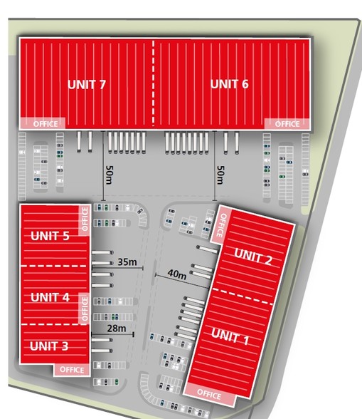 Faraday Rd, Swindon for lease - Site Plan - Image 2 of 2