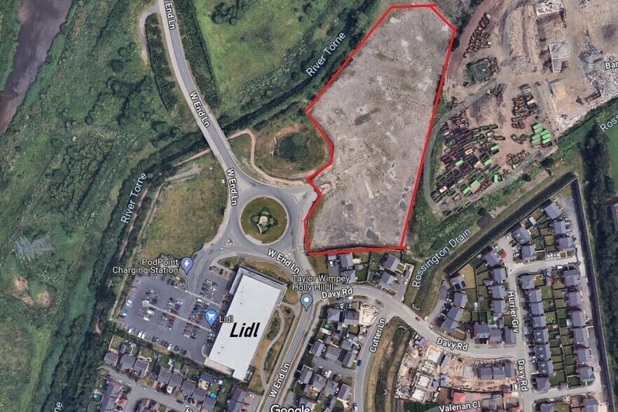 West End Ln, Doncaster à vendre - Aérien - Image 3 de 6