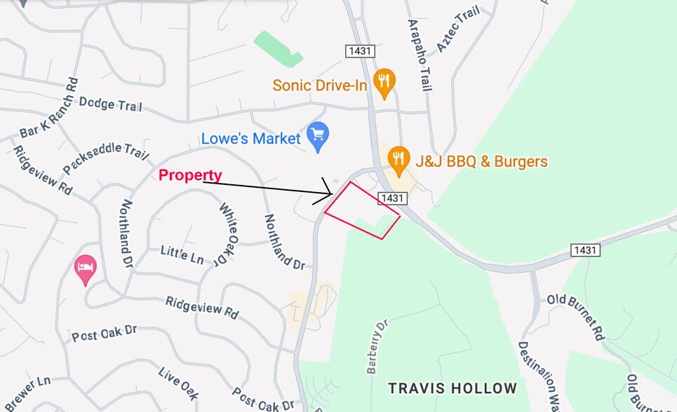 7703 Lohman Ford rd, Lago Vista, TX à vendre - Photo du bâtiment - Image 2 de 2