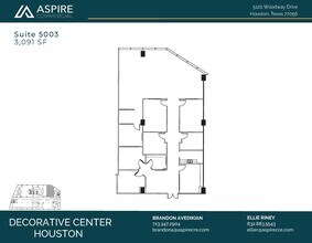 5120 Woodway Dr, Houston, TX for lease Floor Plan- Image 1 of 1