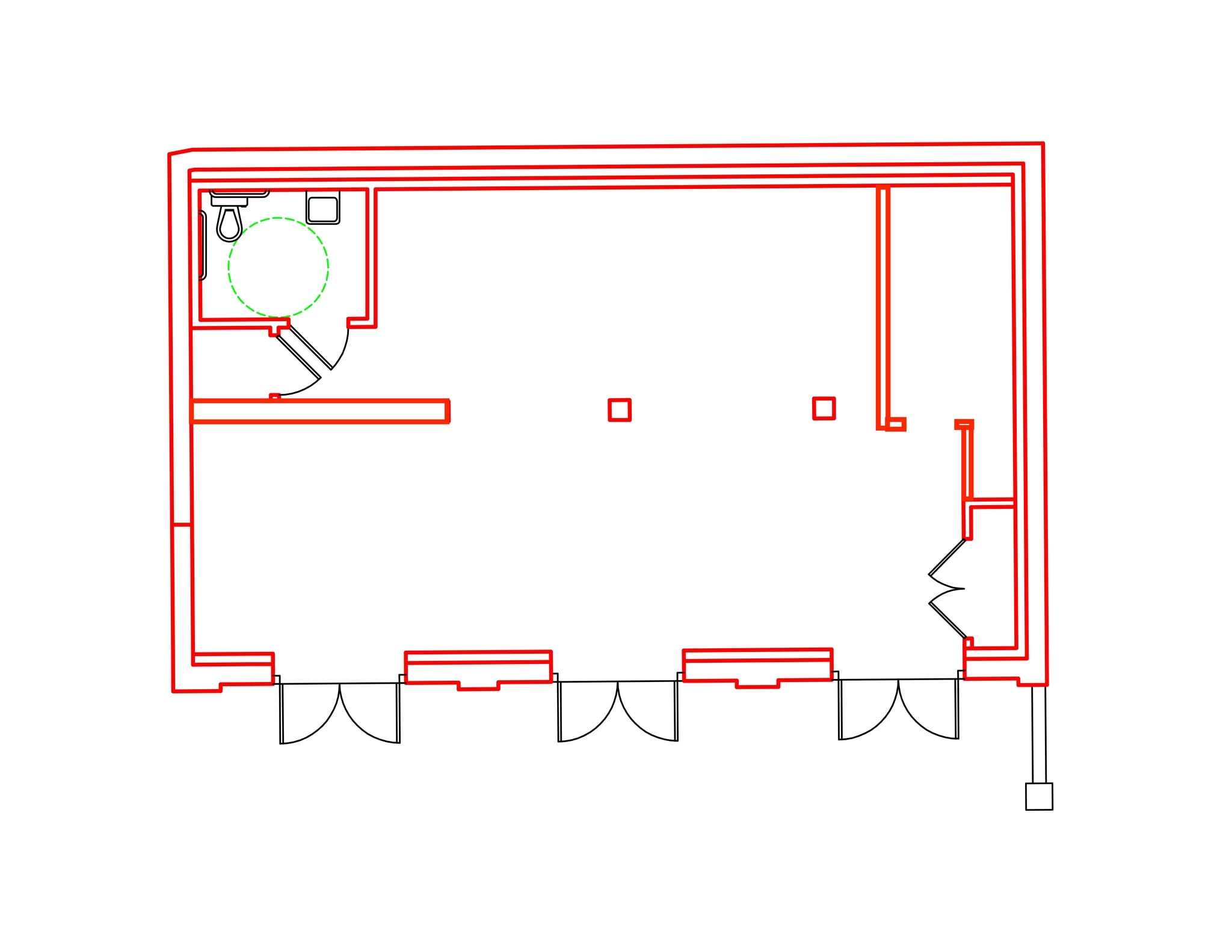 1039 W Lancaster Ave, Bryn Mawr, PA à louer Plan de site- Image 1 de 7