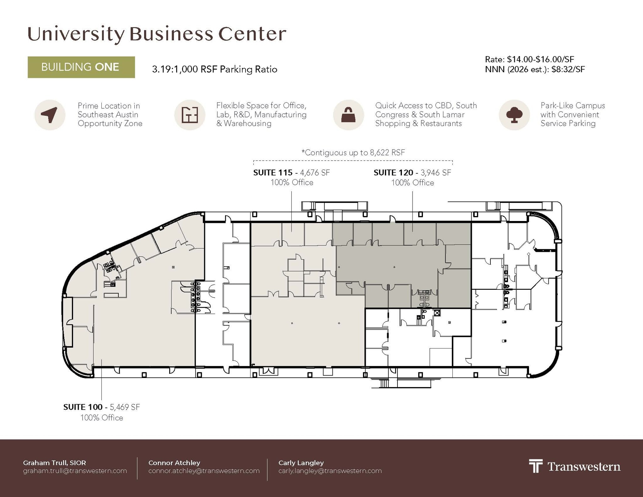 3019 Alvin Devane Blvd, Austin, TX for lease Floor Plan- Image 1 of 1