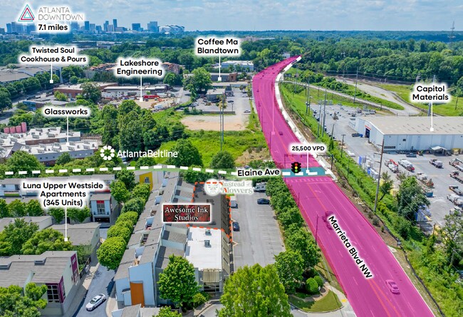 More details for 1331 Marietta Blvd NW, Atlanta, GA - Retail for Sale