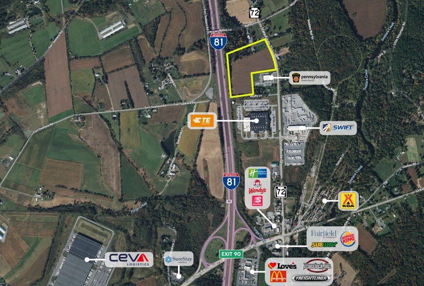 Wolfe Ln, Jonestown, PA à vendre - Aérien - Image 2 de 4