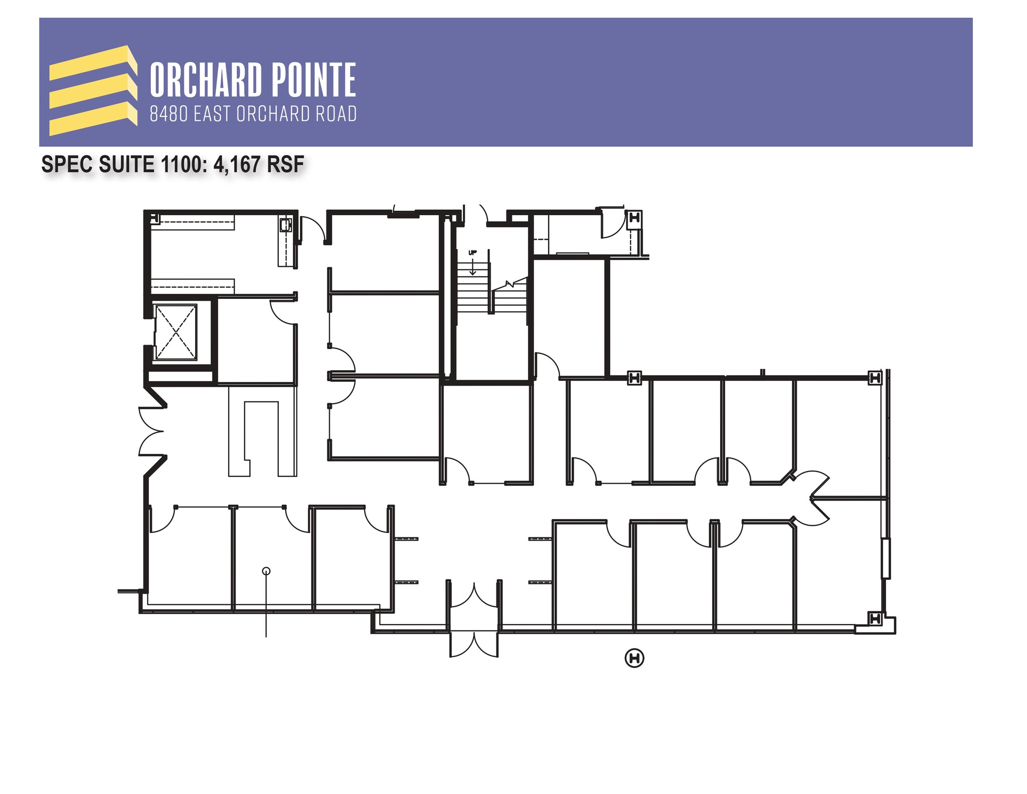 8480 E Orchard Rd, Greenwood Village, CO for lease Floor Plan- Image 1 of 1