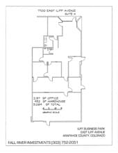 7700 E Iliff Ave, Denver, CO à louer Plan de site- Image 1 de 1
