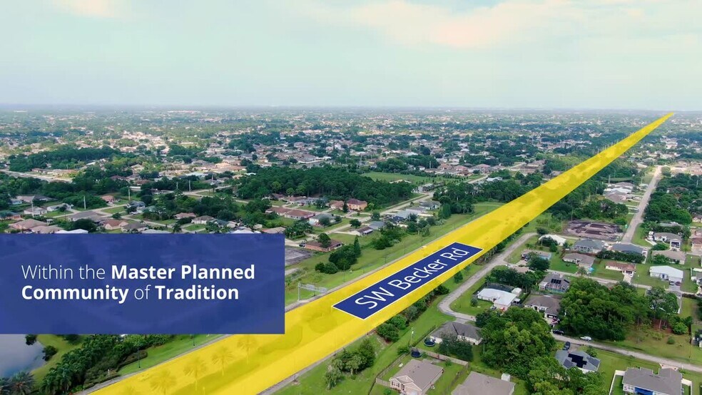 I-95 & Becker Road, Port Saint Lucie, FL à vendre - Vidéo sur l’inscription commerciale - Image 2 de 4