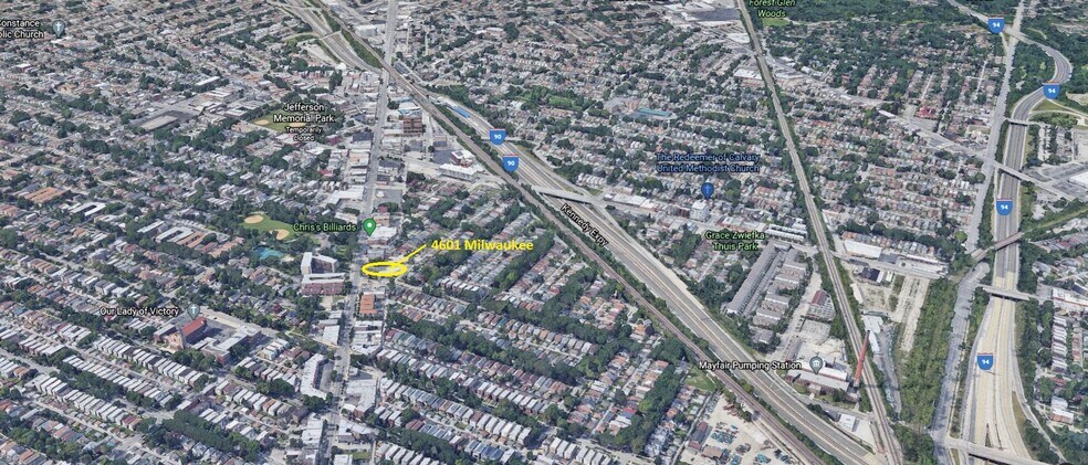 4611 N Milwaukee Ave, Chicago, IL à vendre - Photo du bâtiment - Image 2 de 5