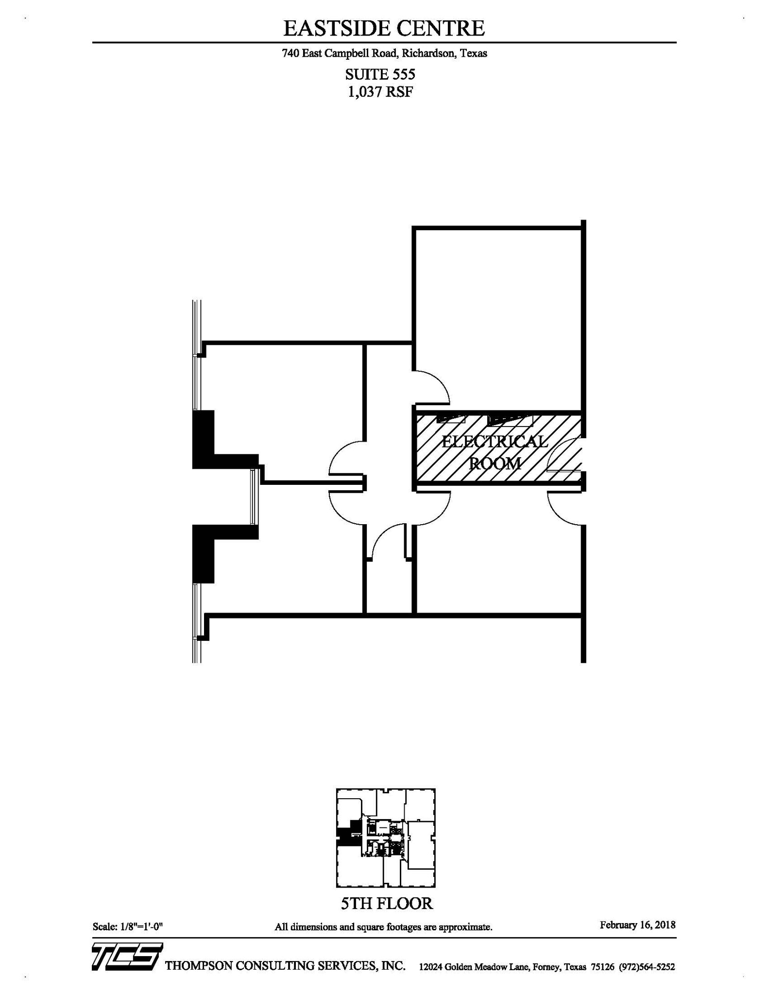 740 E Campbell Rd, Richardson, TX for lease Floor Plan- Image 1 of 1