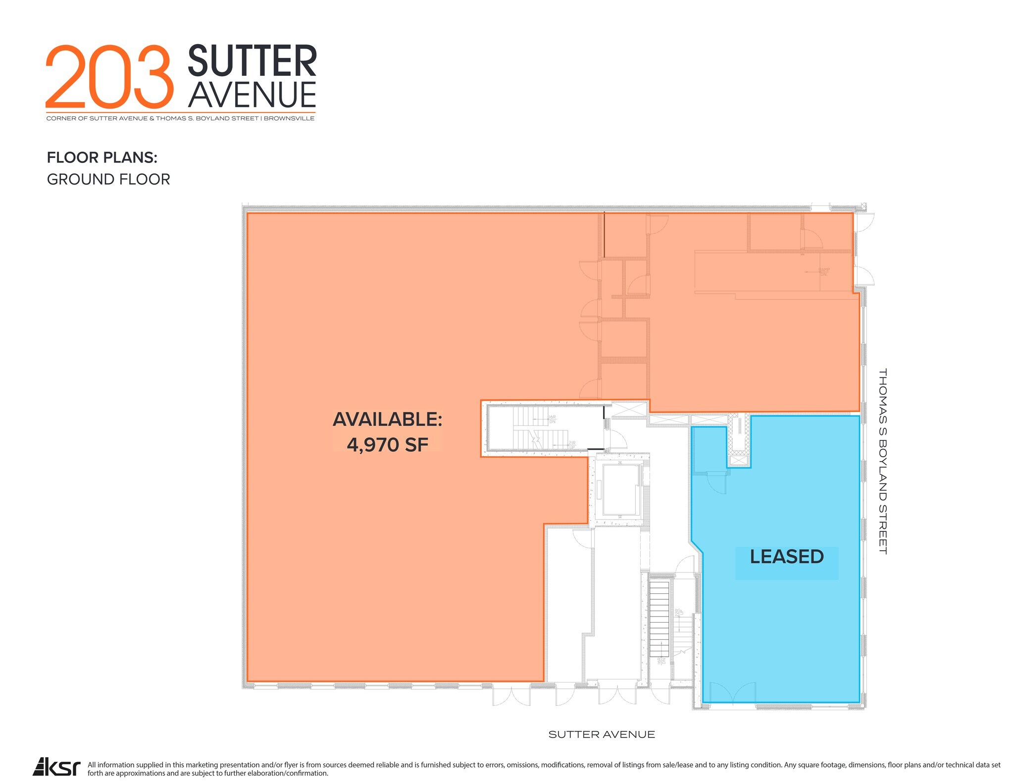 203 Sutter Ave, Brooklyn, NY à louer Plan de site- Image 1 de 3