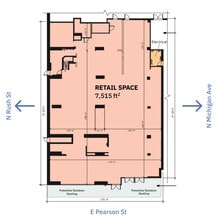 110 E Pearson St, Chicago, IL à vendre Plan d’étage- Image 1 de 1