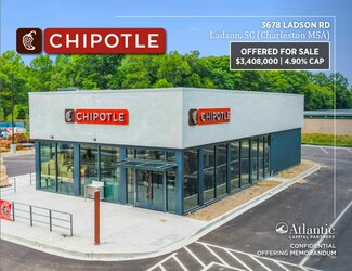 Plus de détails pour 3678 Ladson Rd, Ladson, SC - Commerce de détail à vendre