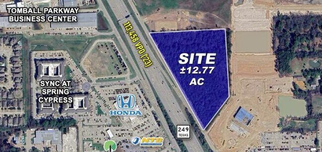 Plus de détails pour 22800 Highway 249, Tomball, TX - Terrain à vendre