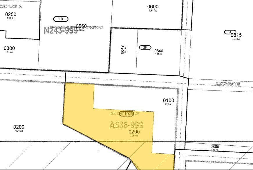 301 N Clark Dr, El Paso, TX à vendre - Plan cadastral - Image 3 de 3