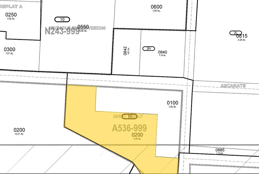 301 N Clark Dr, El Paso, TX for sale - Plat Map - Image 3 of 3