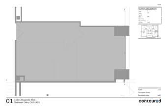 15315 Magnolia Blvd, Sherman Oaks, CA for lease Site Plan- Image 1 of 1