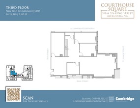 510-526 King St, Alexandria, VA à louer Plan d’étage- Image 1 de 1