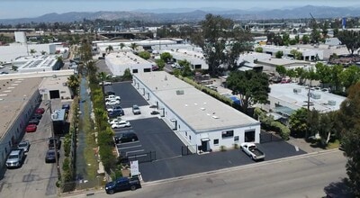 1250-1264 Industrial Ave, Escondido, CA - Aerial  map view