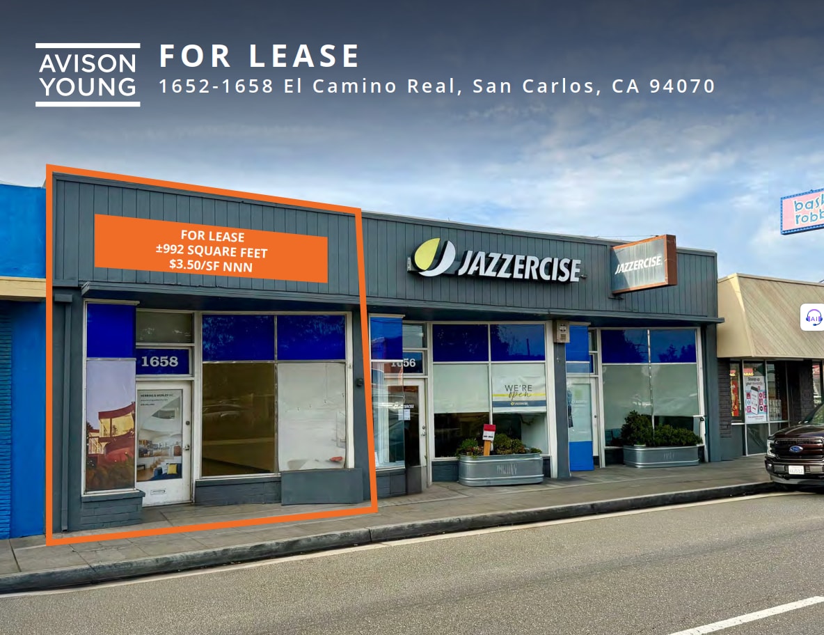 1658 El Camino Real, San Carlos, CA à vendre Photo intérieure- Image 1 de 6