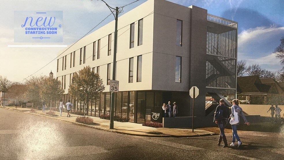 2123 Linden Ave, Memphis, TN à louer - Photo du bâtiment - Image 1 de 1