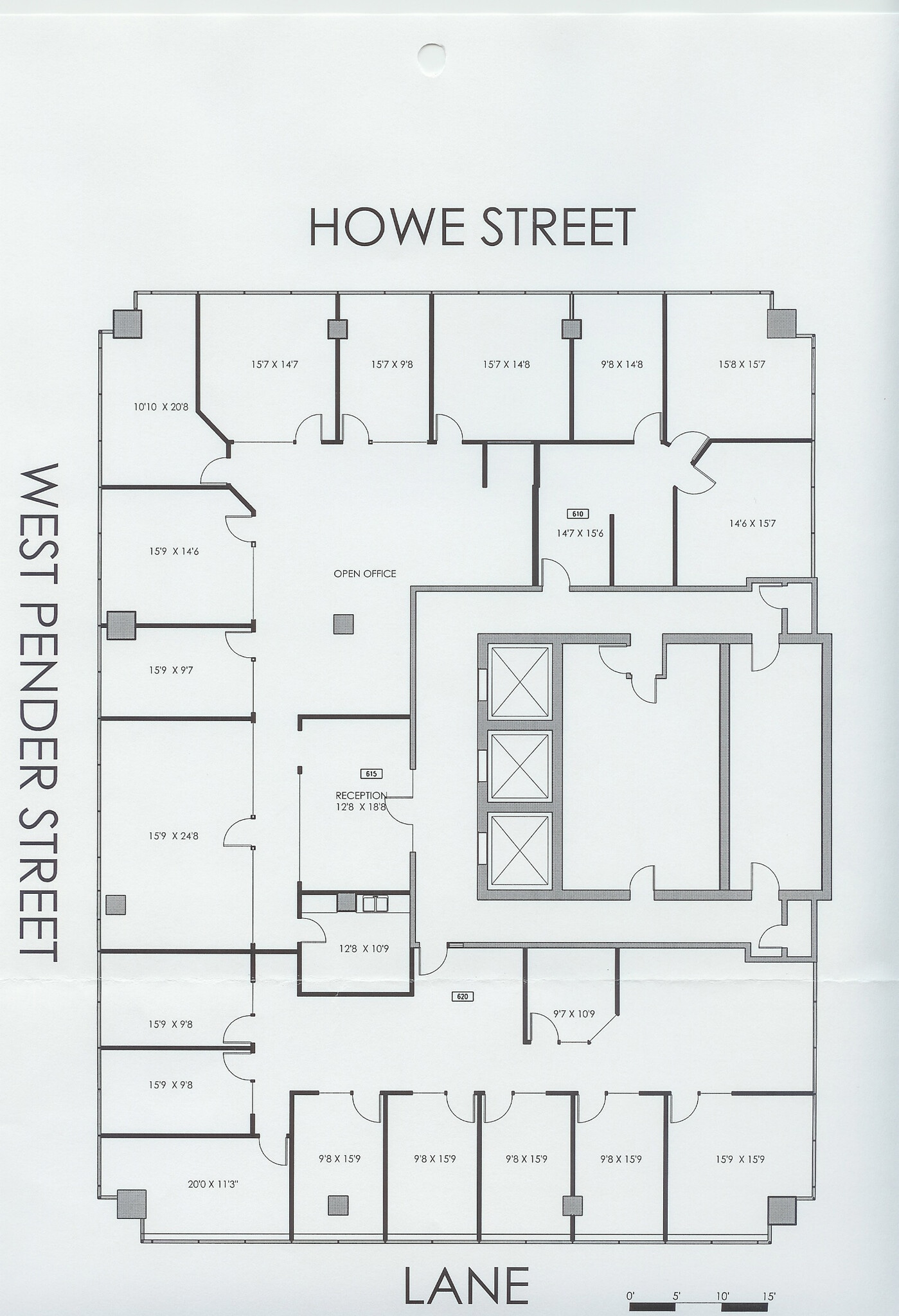 800 W Pender St, Vancouver, BC for lease Floor Plan- Image 1 of 1