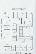 800 W Pender St, Vancouver, BC for lease Floor Plan- Image 1 of 1