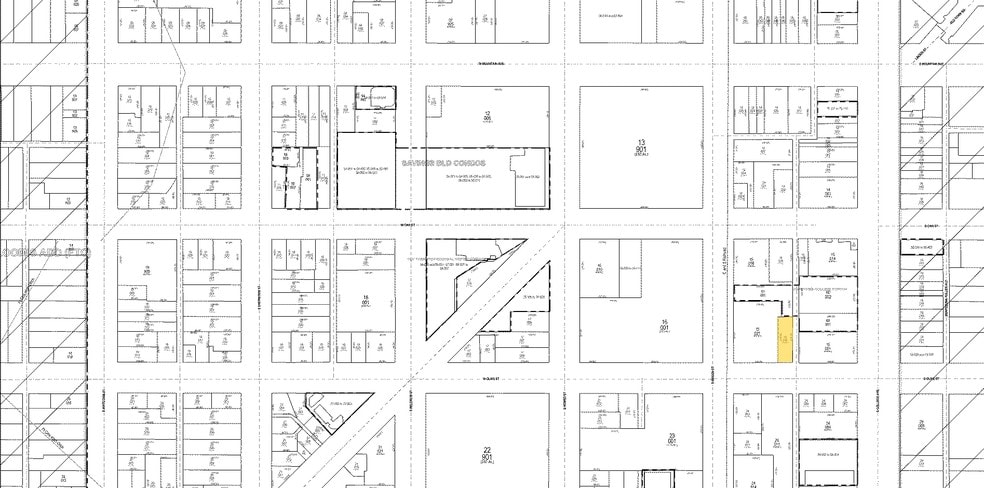 120 W Olive St, Fort Collins, CO à louer - Plan cadastral - Image 3 de 47