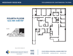 725 Glenwood Dr, Chattanooga, TN à louer Plan d’étage- Image 1 de 11