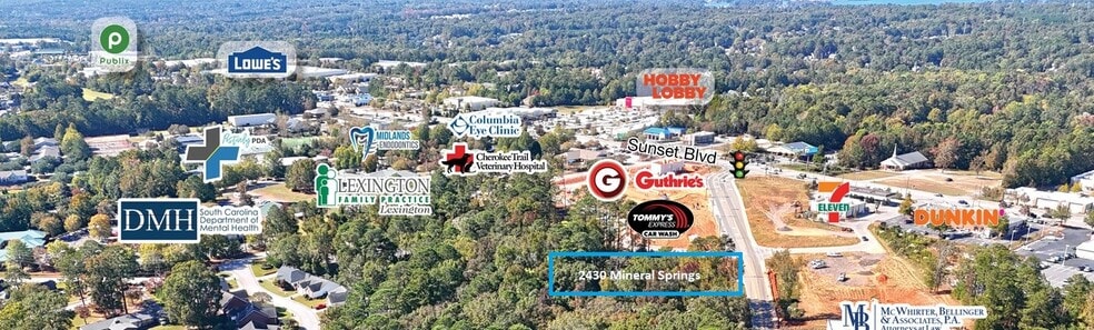 2430 Mineral Springs Rd, Lexington, SC à vendre - Photo du bâtiment - Image 2 de 5