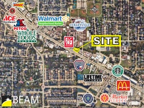 5200 Colleyville Blvd, Colleyville, TX - AÉRIEN Vue de la carte - Image1