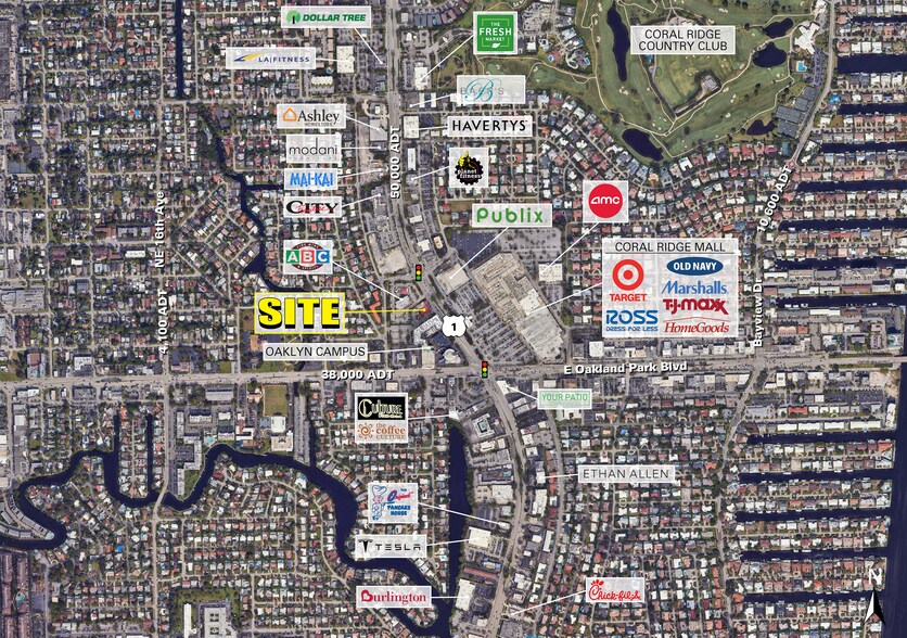 3339 N Federal Hwy, Oakland Park, FL à louer - Photo du bâtiment - Image 3 de 5