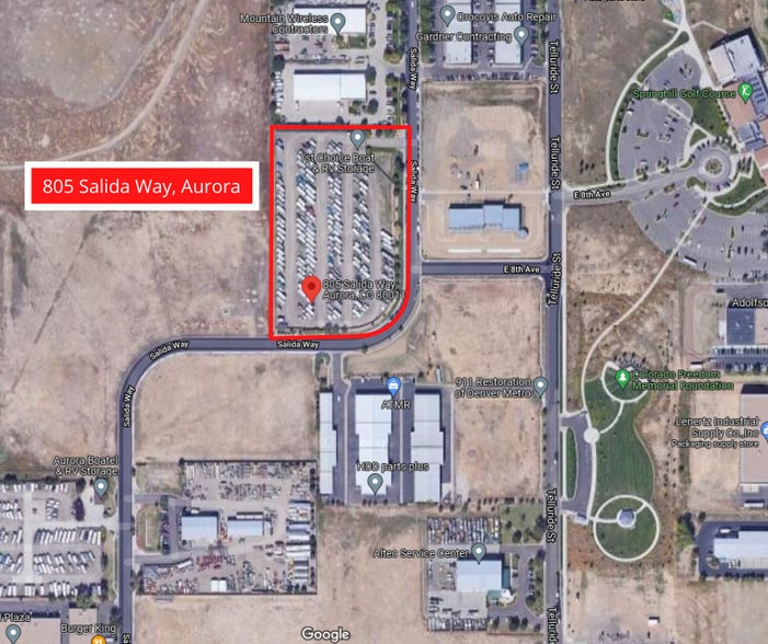 805 Salida Way, Aurora, CO for sale - Aerial - Image 2 of 6