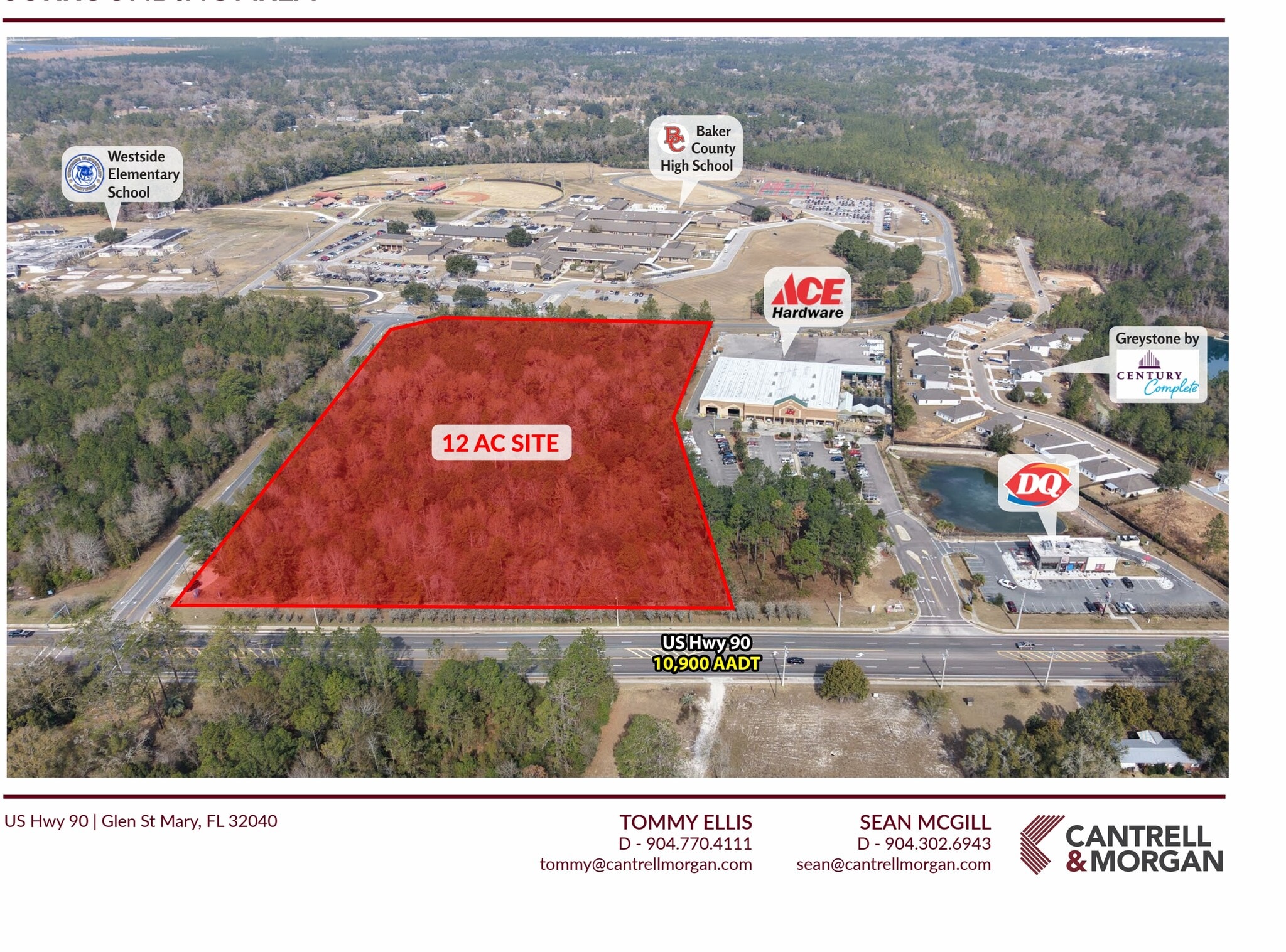 0 US Highway 90, Glen Saint Mary, FL for sale Primary Photo- Image 1 of 5