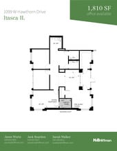 1091-1099 W Hawthorn Dr, Itasca, IL for lease Floor Plan- Image 1 of 1