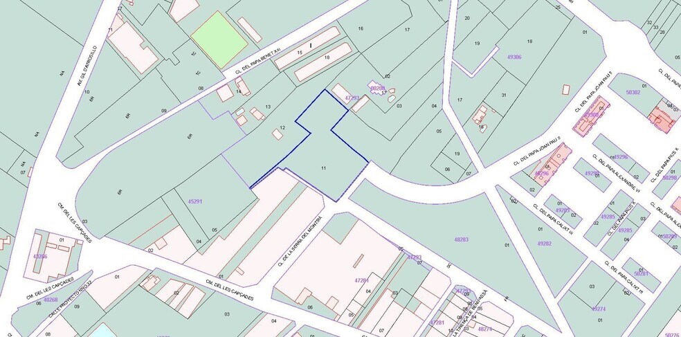 Pla?A del Poligono 31-Urb, 31, Vinaròs, Castellón à vendre - Plan de site - Image 2 de 5