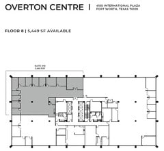 4150 International Plz, Fort Worth, TX à louer Plan d’étage- Image 1 de 1