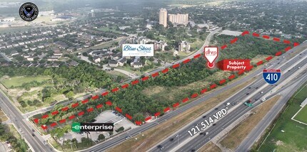 4715 SW Loop 410, San Antonio, TX - AÉRIEN  Vue de la carte - Image1