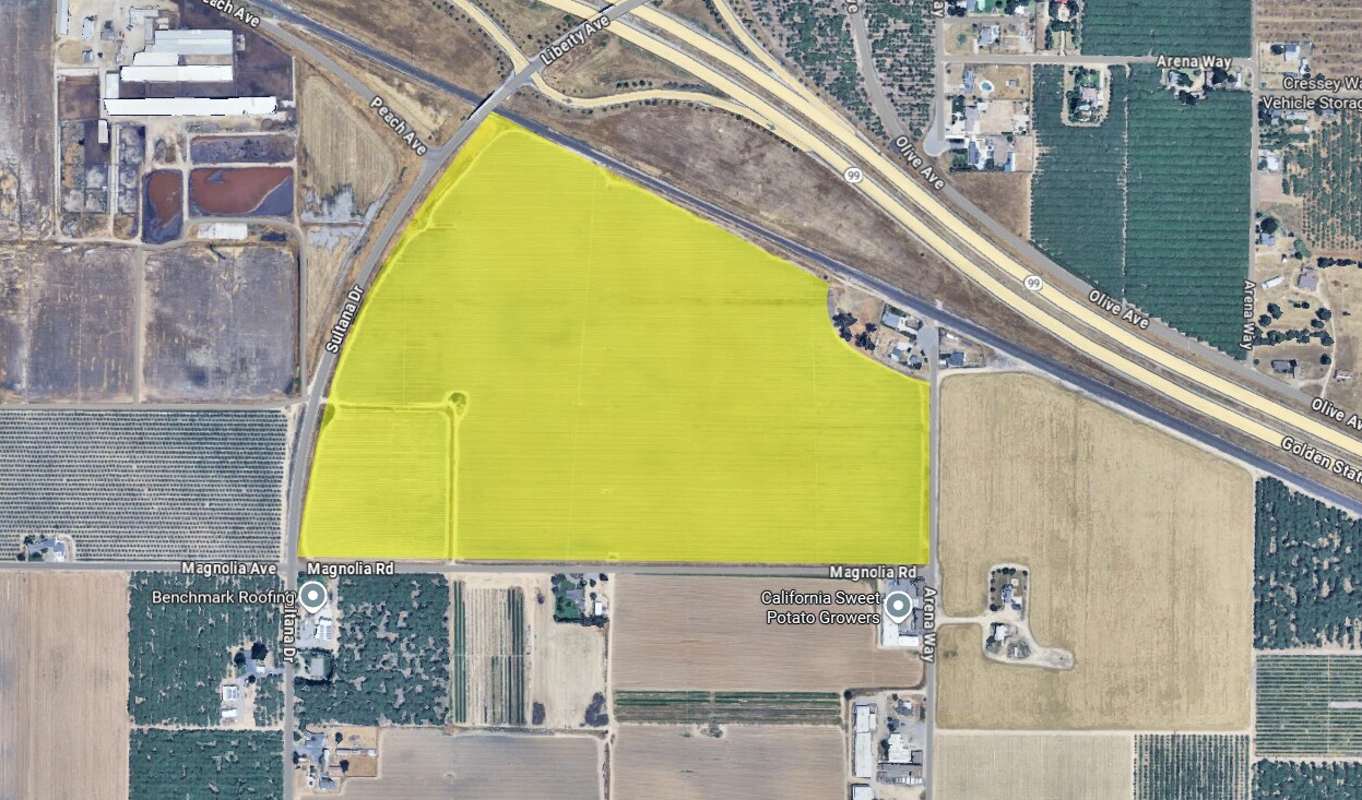 0 Hwy. 99 Drive, Livingston, CA for sale Aerial- Image 1 of 2