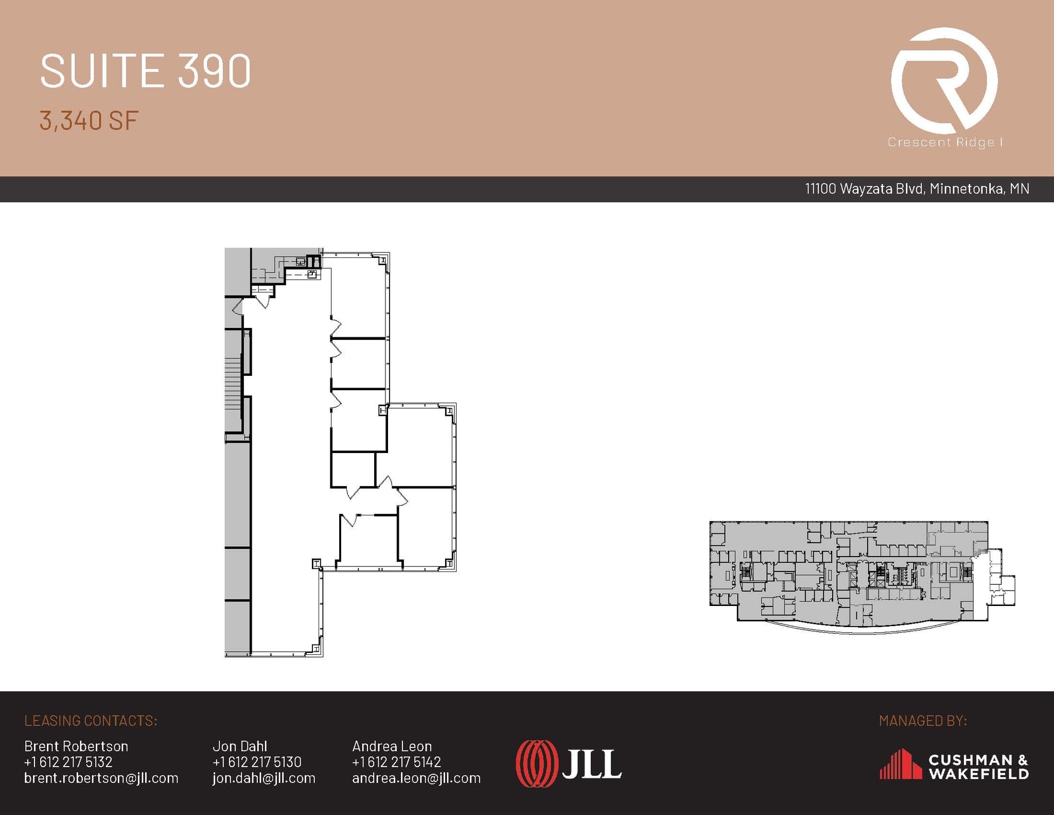 11100 Wayzata Blvd, Minnetonka, MN for lease Floor Plan- Image 1 of 1
