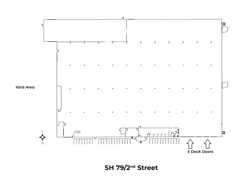 601 W 2nd St, Taylor, TX for lease - Floor Plan - Image 2 of 20